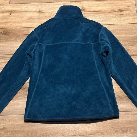 Women's Patagonia Snap T Fleece Jacket SZ Medium Sweater Pullover Blue - Picture 13 of 13